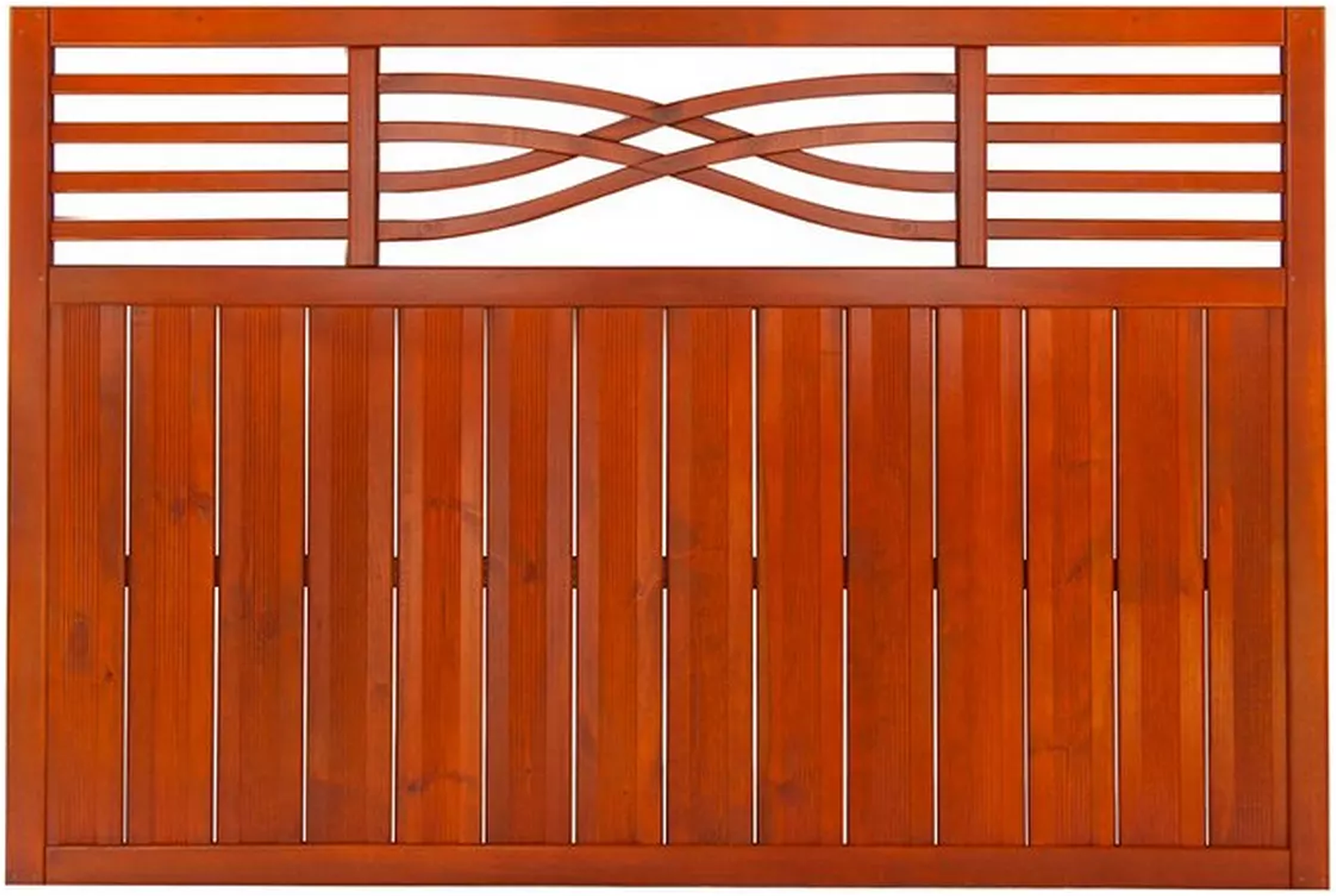 andrewex Vorgartenzaun 'Malaga' 180 x 120 cm Kiefer teak