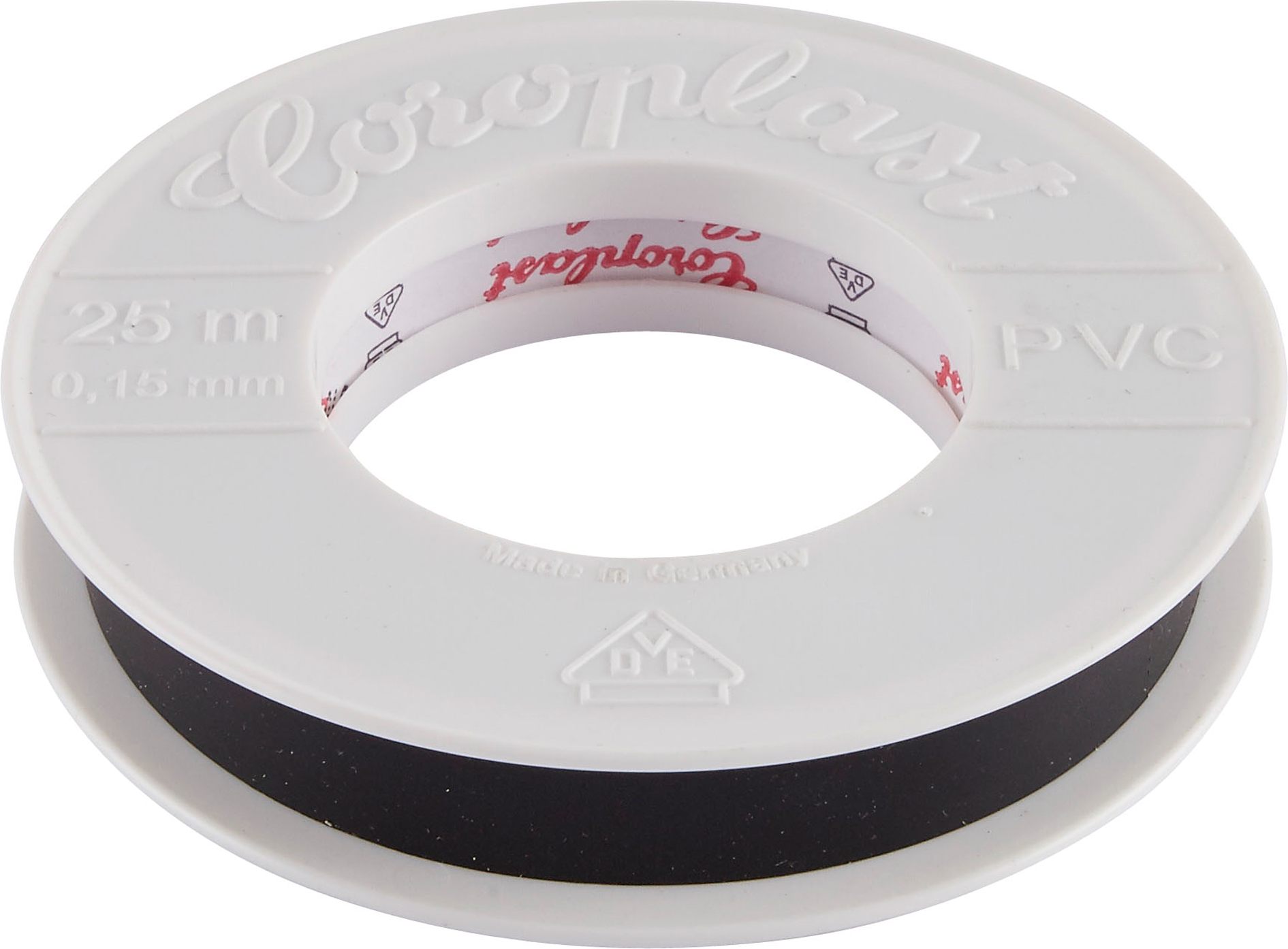 REV Ritter Isolierband 25 m 15 x 0,15 mm schwarz