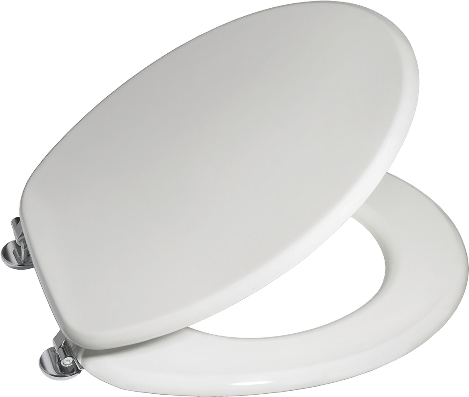 toom WC-Sitz 'Rügen' weiß Holzkern