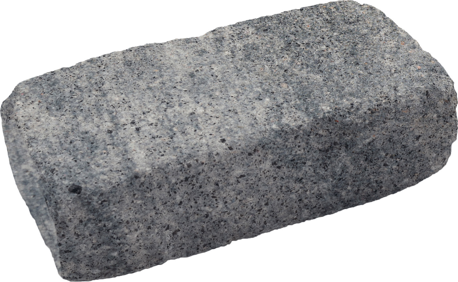 Diephaus Mauerstein 'T-Wall Peak' Beton schwarz/weiß 50 x 25 x 15 cm