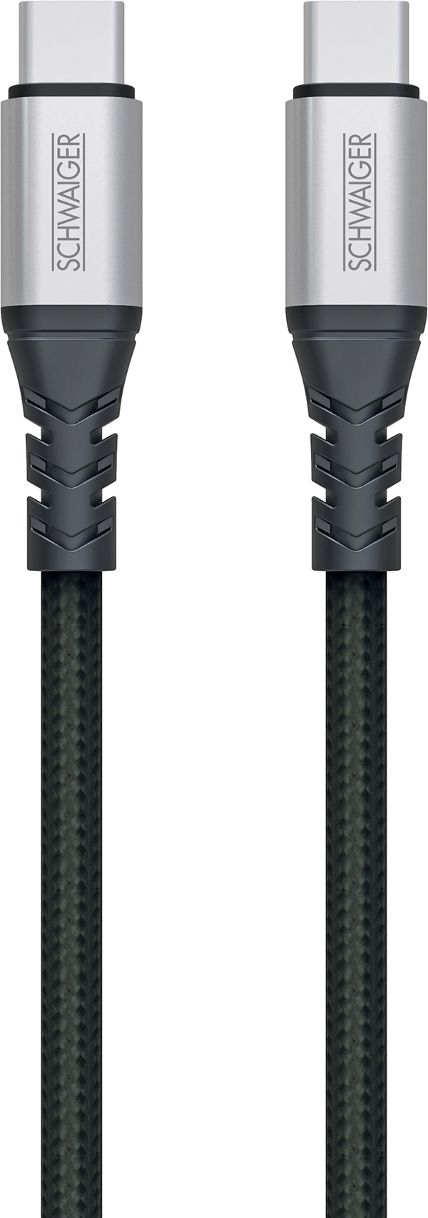 Schwaiger Ladekabel schwarz Lightning auf USB-A 1,2 m