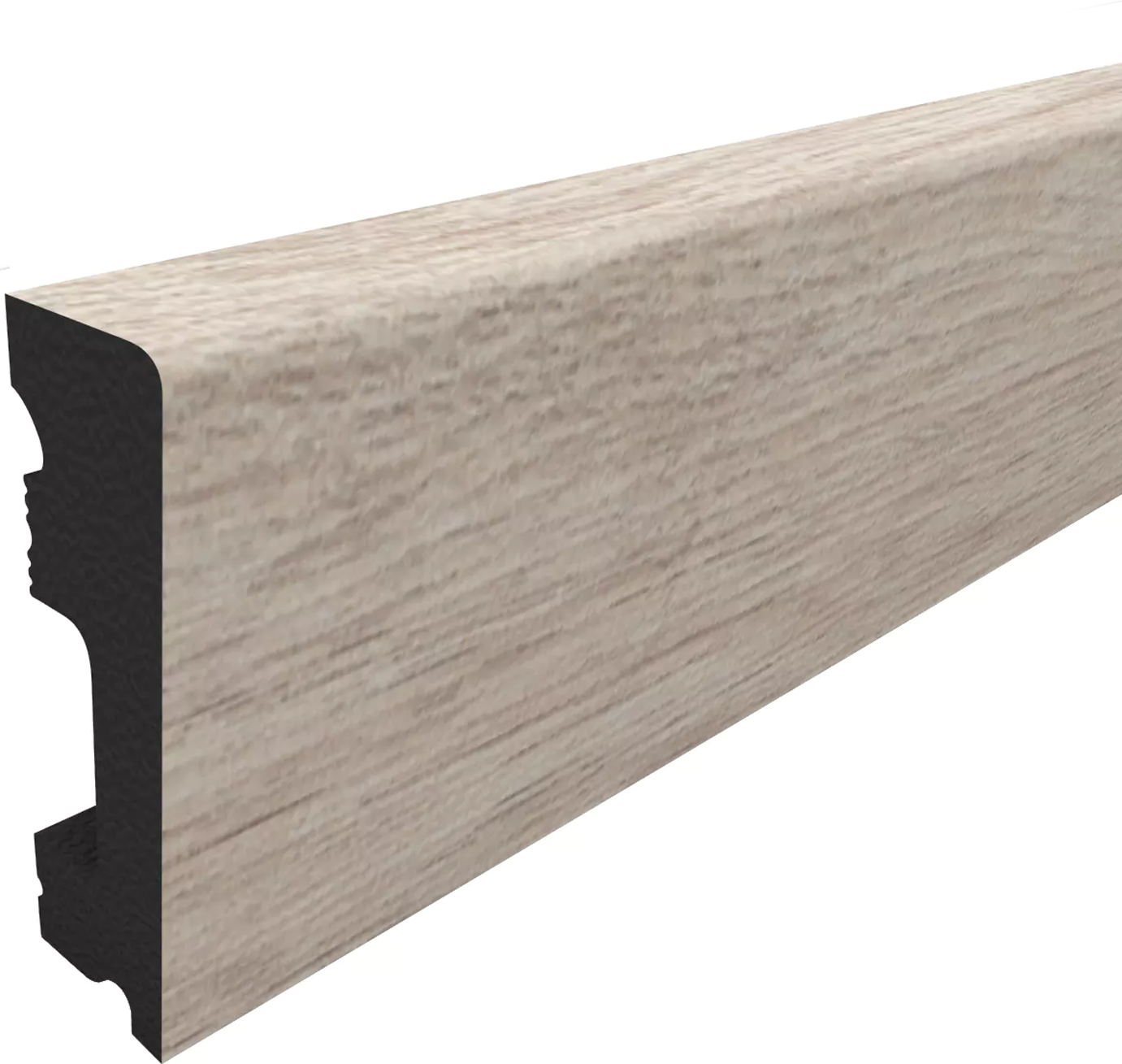 toom Sockelleiste Weißeiche weiß 2000 x 50 x 15 mm