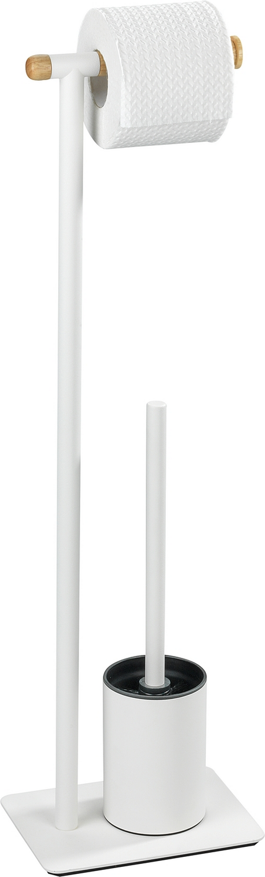 Thumbnail - Wenko Stand WC-Garnitur 'Macao', weiß/holz