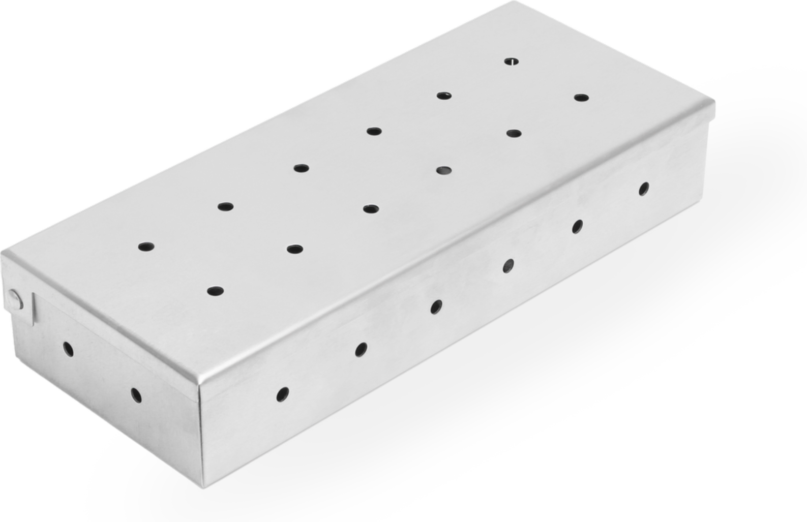 toom Räucherbox Edelstahl 22 x 9 x 4 cm