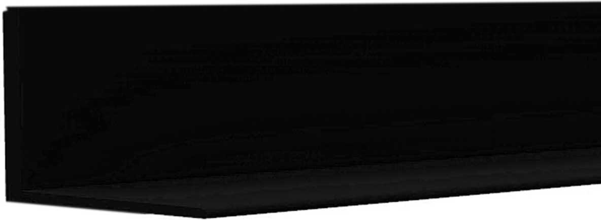 Doellken Knickwinkel 'Basic' schwarz 5 m