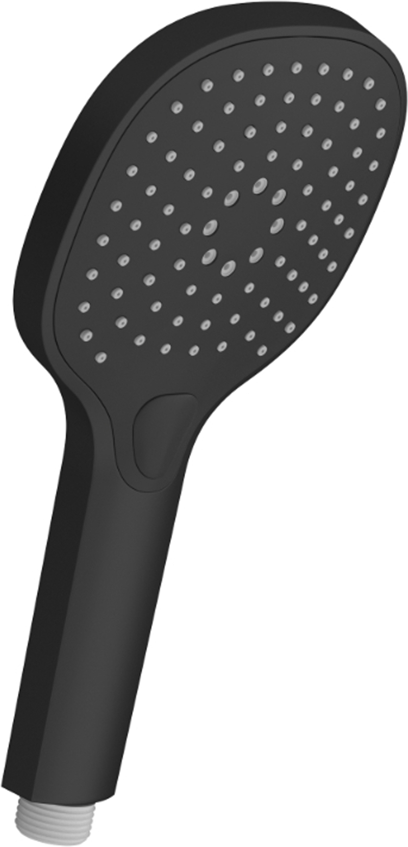 Thumbnail - Chris Bergen Handbrause schwarz matt ABS-Kunststoff 3 Strahlarten 25,6 cm