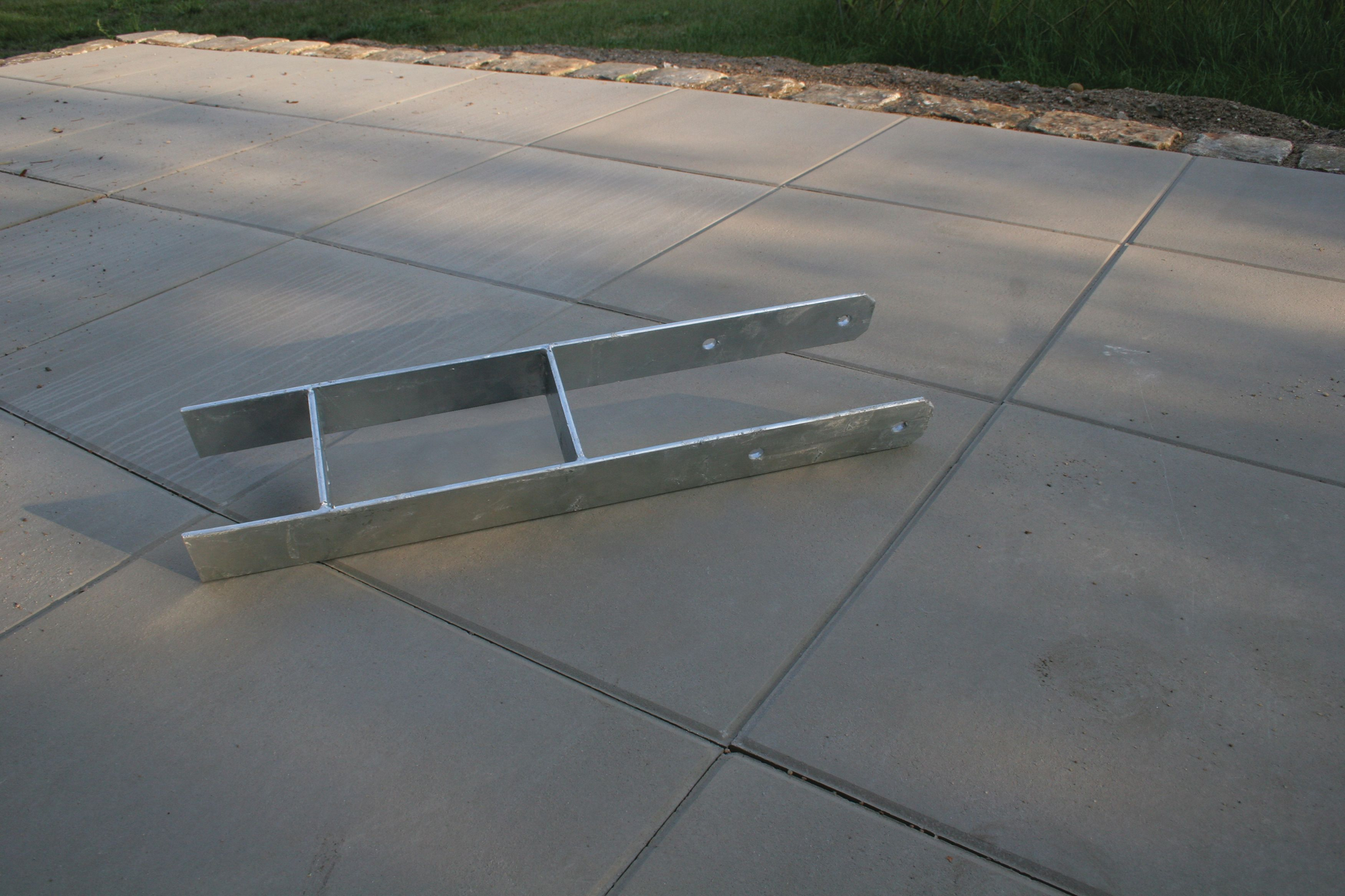 Karibu H-Pfostenanker-Set 60 x 12 x 12 cm 4 Stück