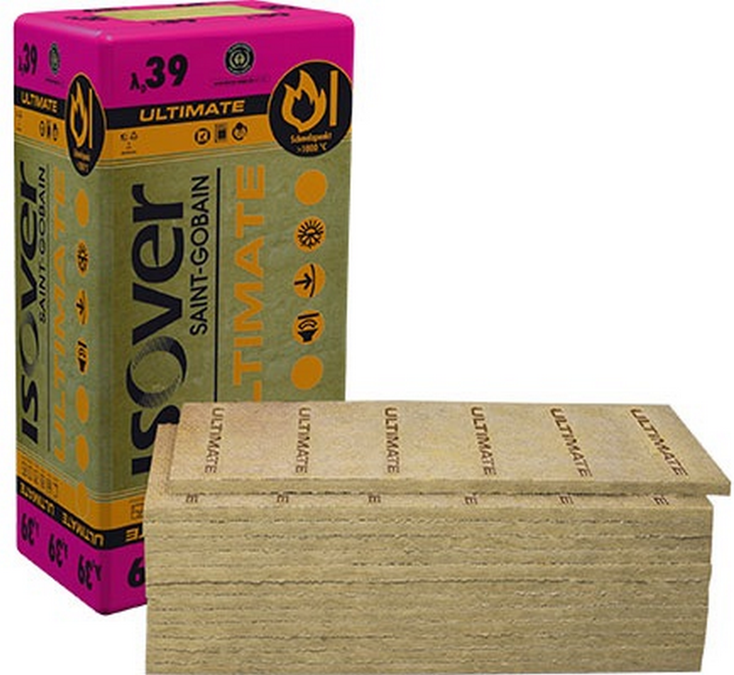 Isover Trennwandplatte 'Ultimate TP 60' 8 Stück