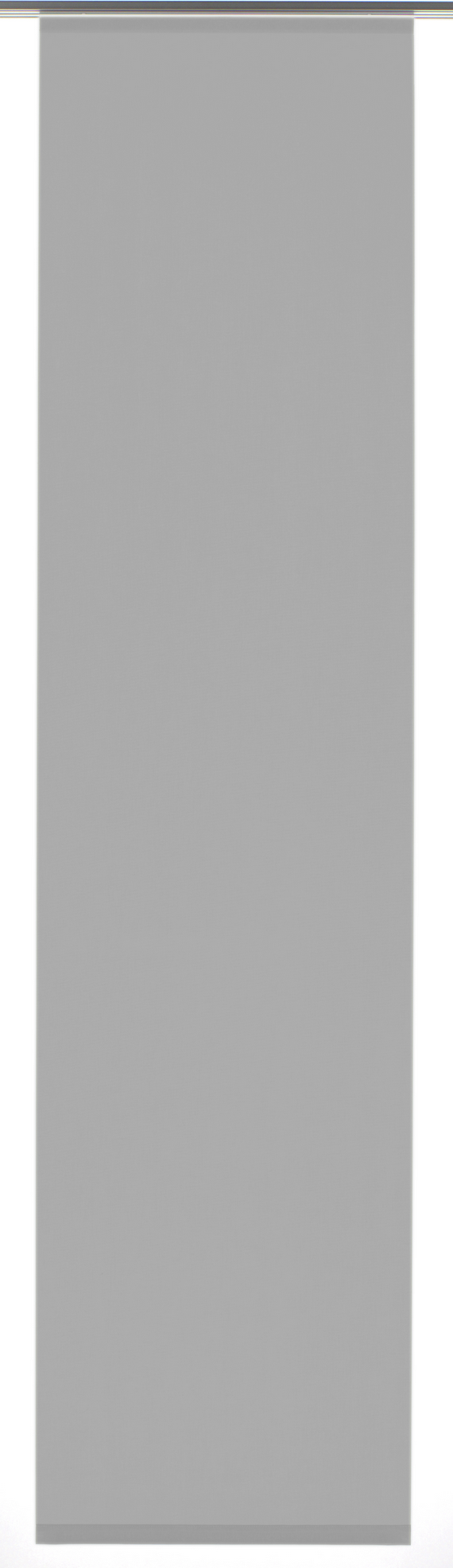 Gardinia Flächenvorhang 'Entry' 60 x 245 cm, grau