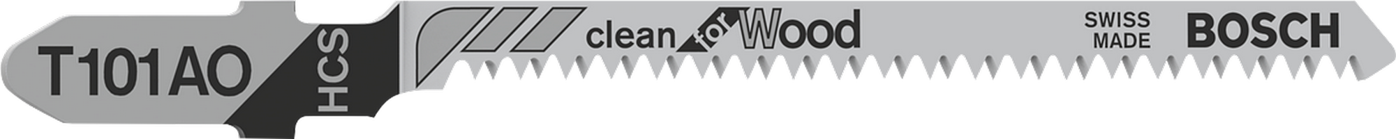 Thumbnail - Bosch Stichsägeblatt 'Clean for Wood T101AO' 83 mm, 3 Stück
