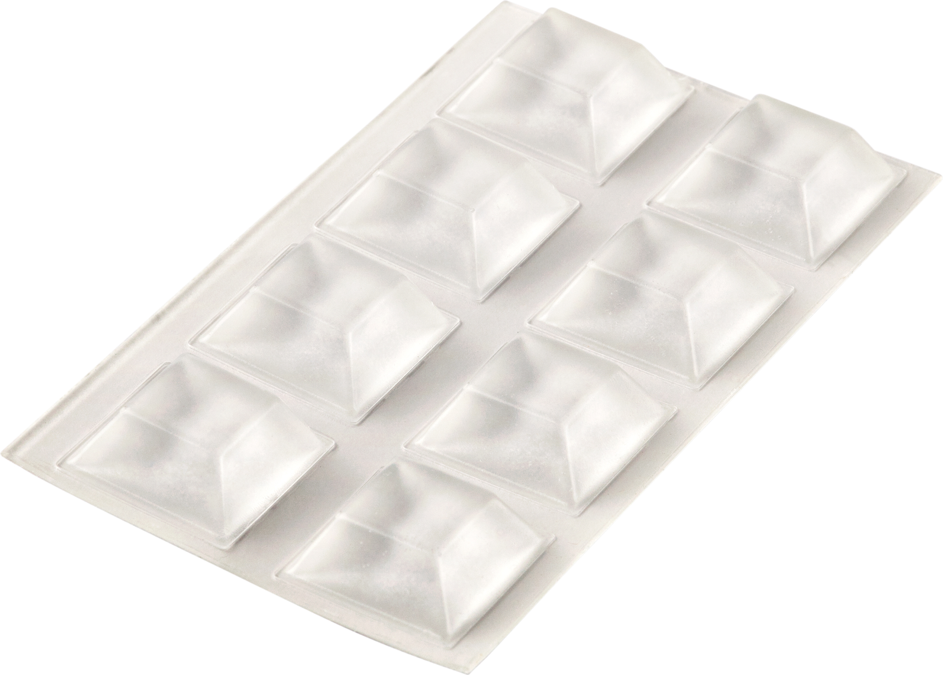 toom Rutschstopper quadratisch transparent 8 Stück