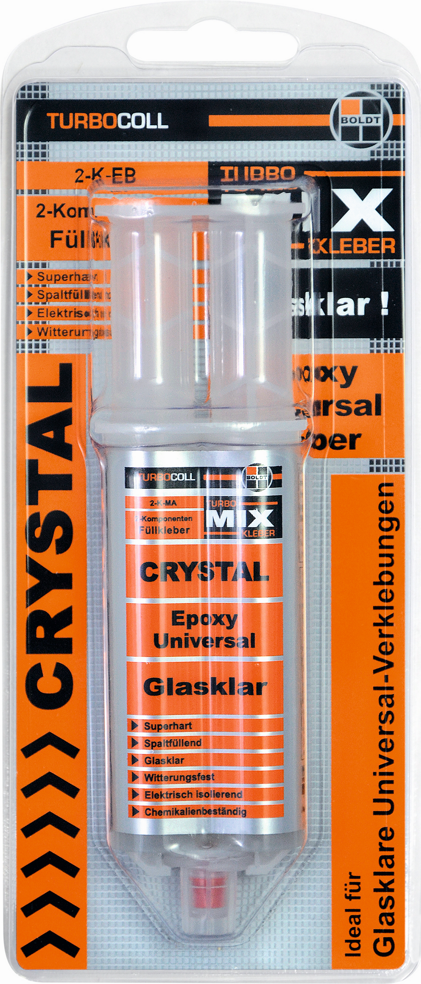 Thumbnail - Boldt 2-K-Kleber 'Turbocoll Crystal 5 Min TurboMIX' 15 g