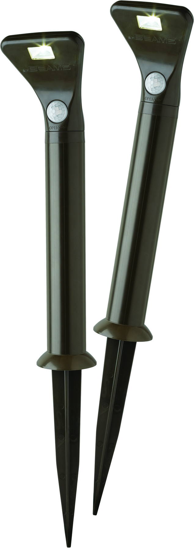 LED-Erdspieß 'MB592' braun 80 lm