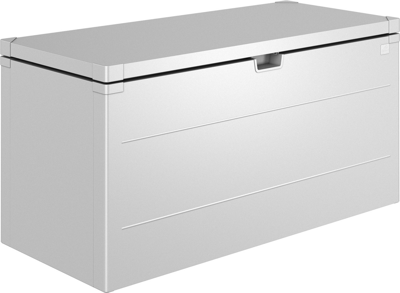 Biohort Gartenbox 'StyleBox 140' silber-metallic 140 x 60 x 71 cm