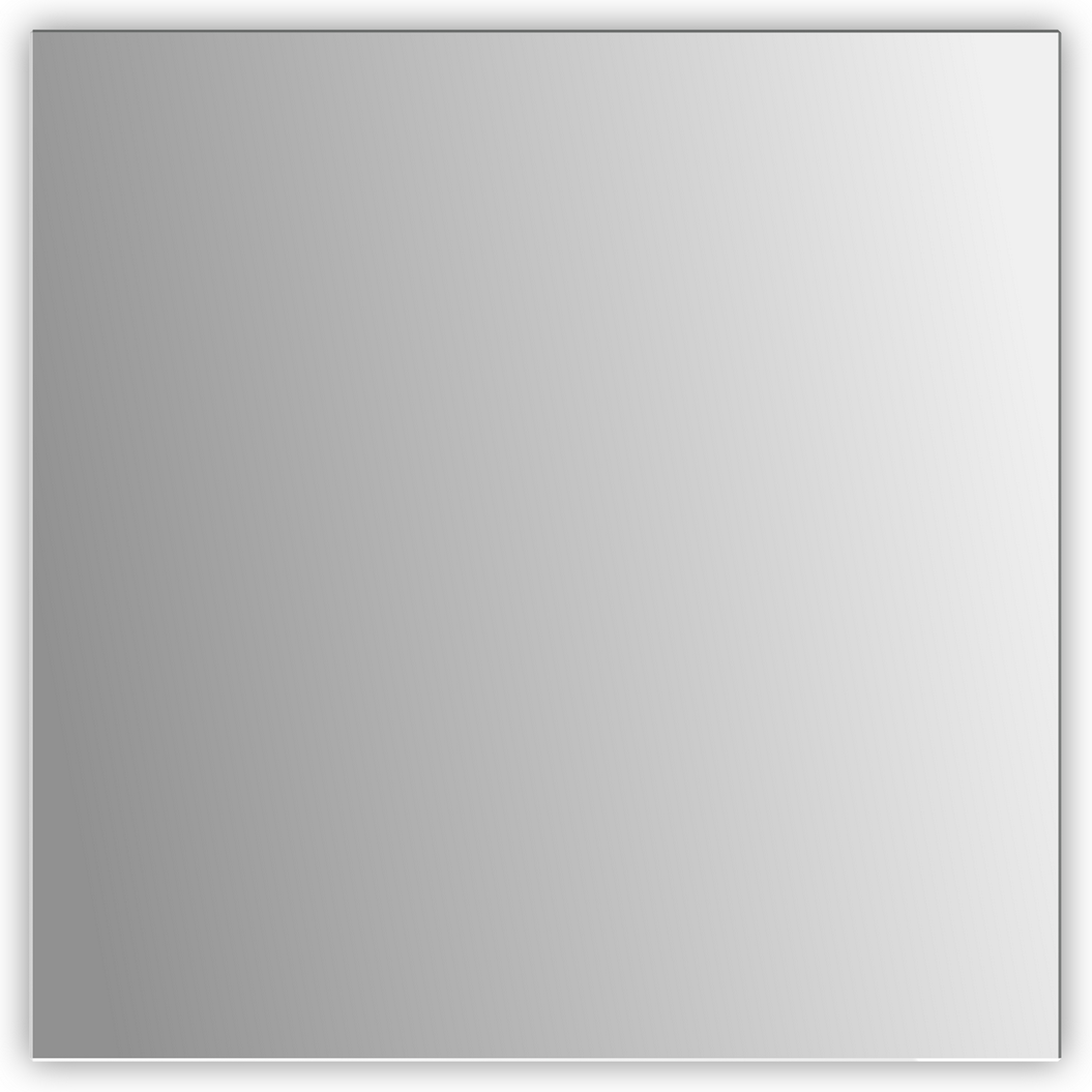 Thumbnail - Kristall Form Badspiegel 'Fine' 15 x 15 cm