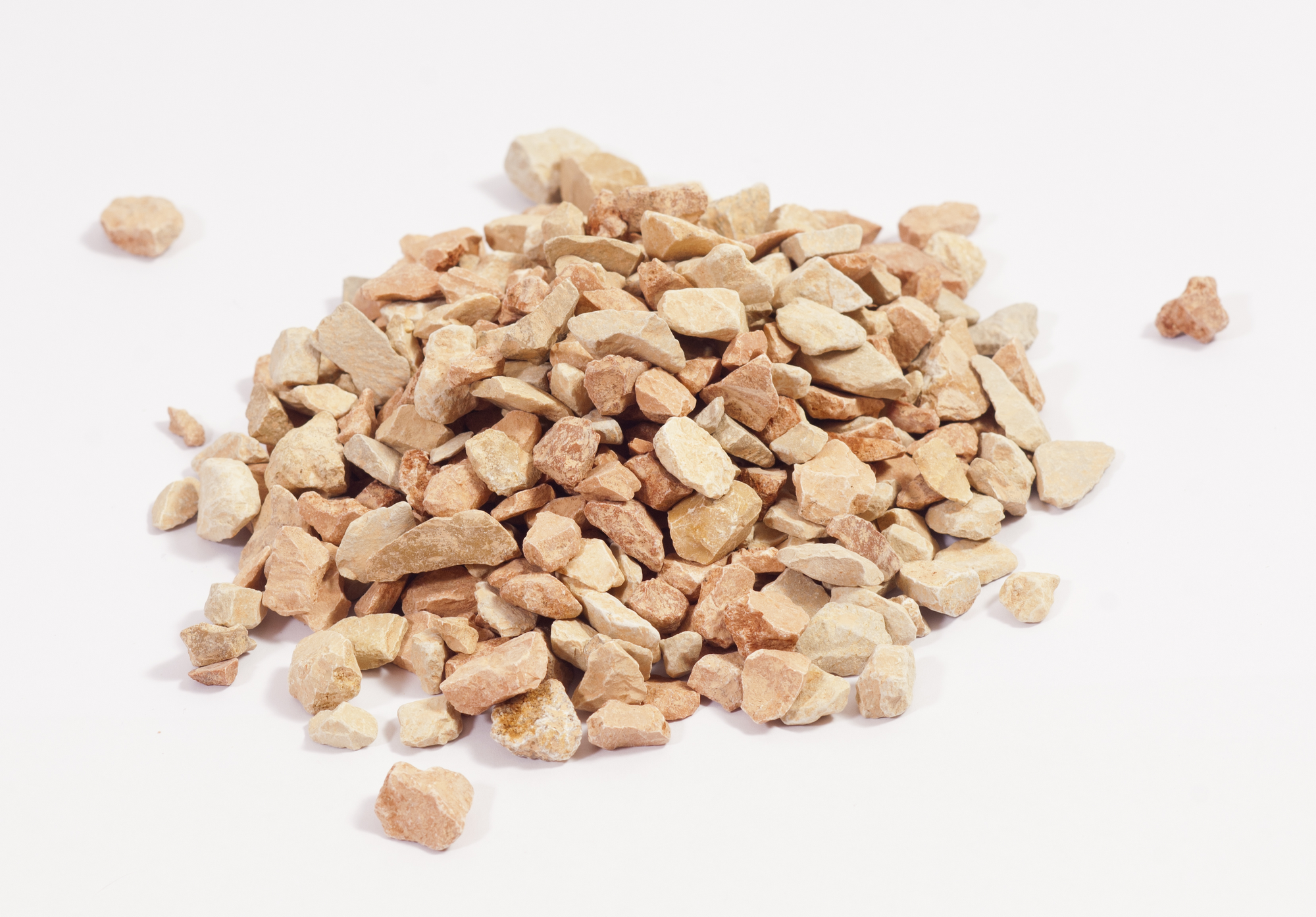 Gartensplitt terrakottafarben 8/16 mm 500 kg im Big Bag