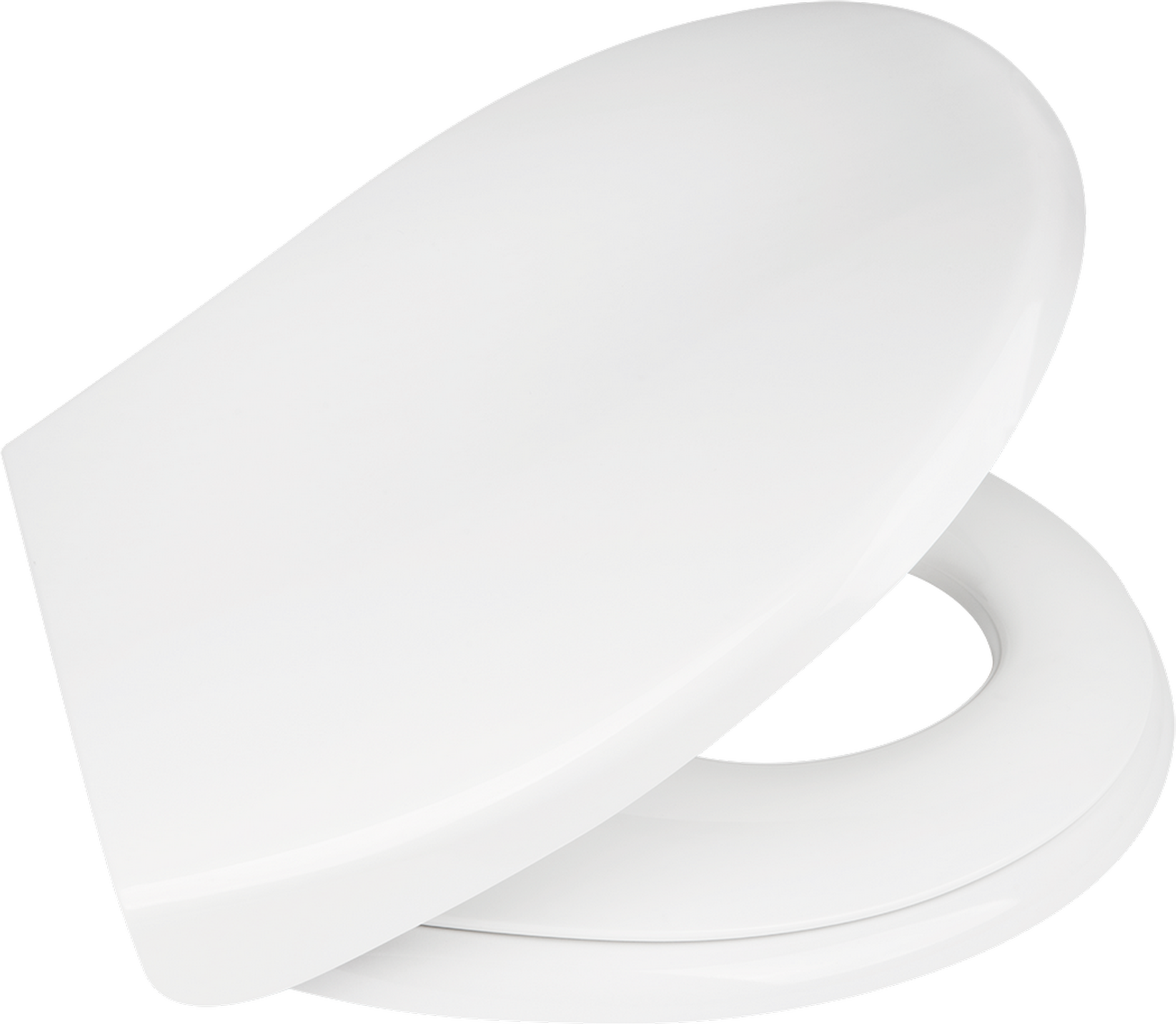 toom WC-Sitz 'Family' mit Kindersitz und Absenkautomatik weiß Duroplast