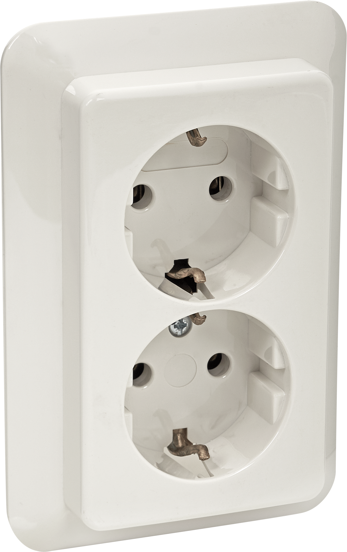 Kopp Schukosteckdose 'Rivo' 2-fach reinweiß