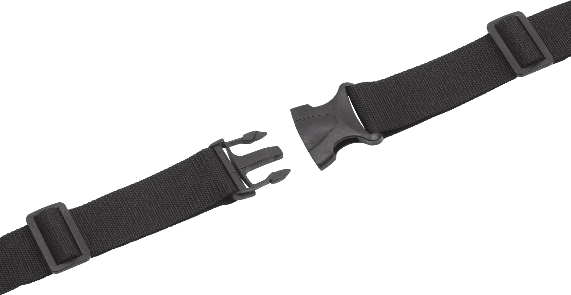 Thumbnail - Cutting Line Gürtel Nylon Schnellverschluss schwarz