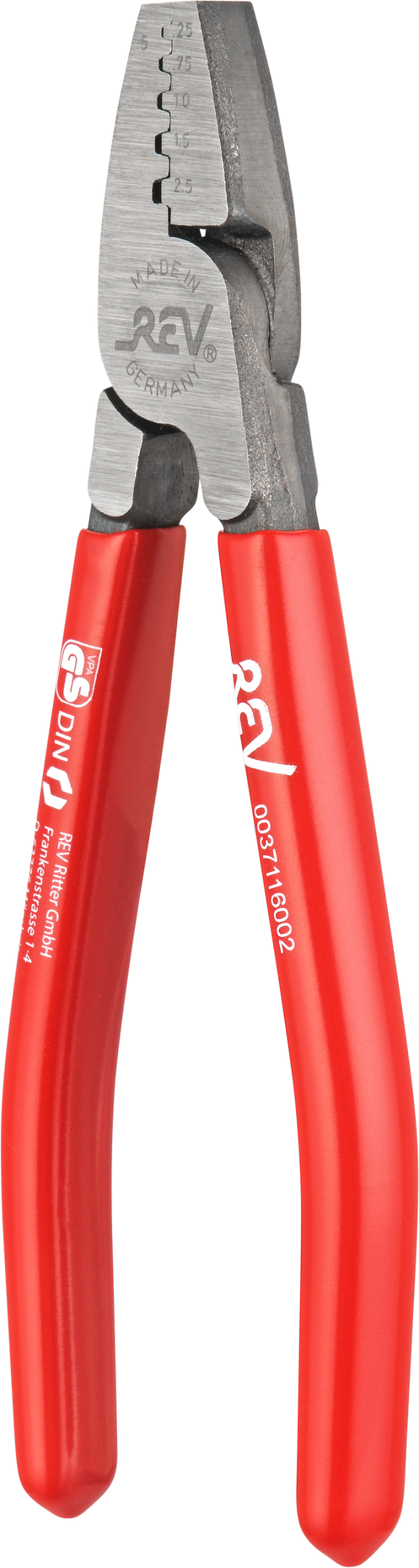 REV Ritter Aderendhülsen-Presszange