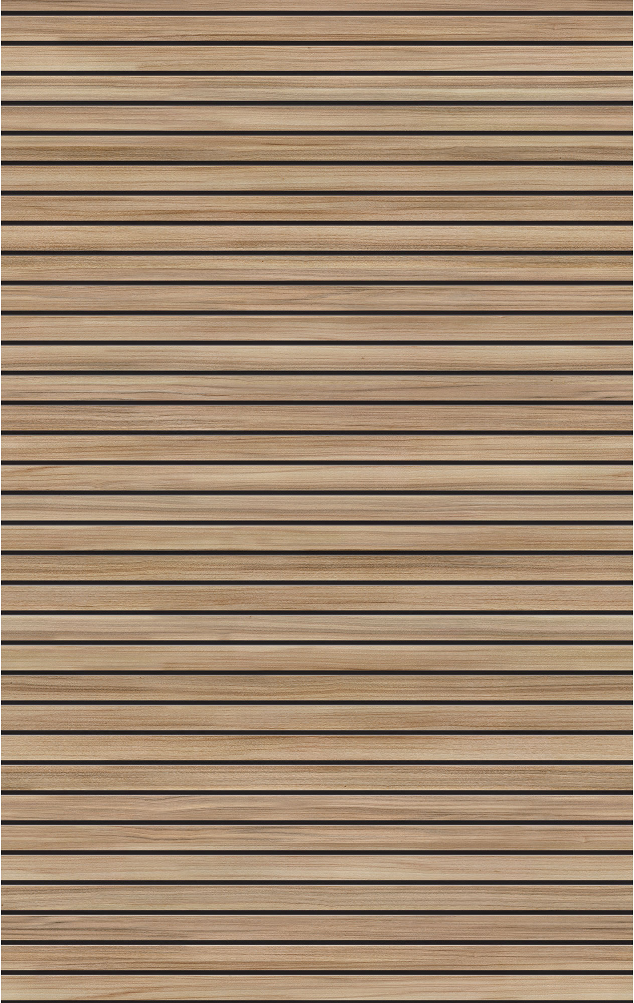 Breuer Duschrückwand 'Scandi' horizontal Holzoptik 150 x 255 cm