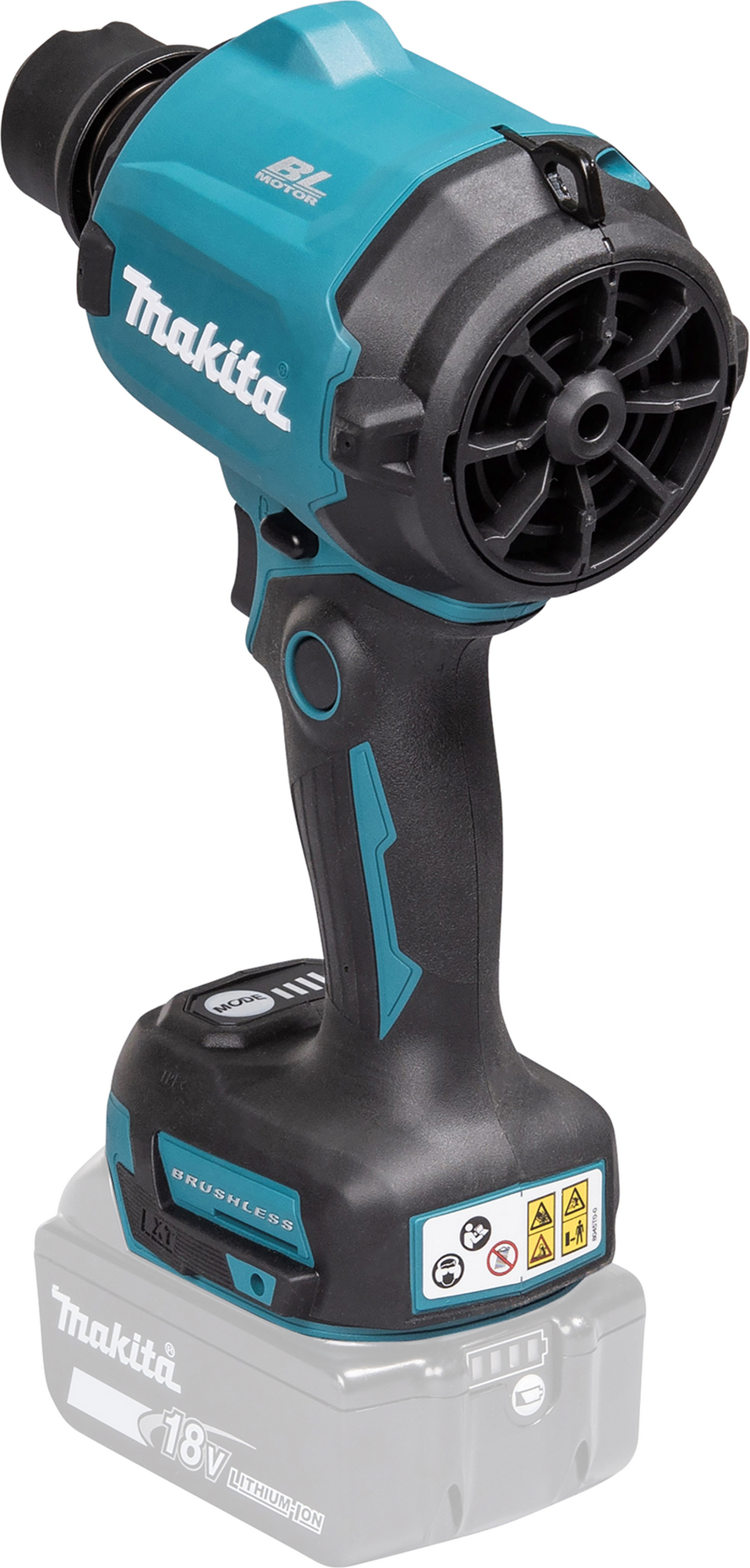 Makita Akku-Gebläse 'DAS180Z' 18 V ohne Akku und Ladegerät