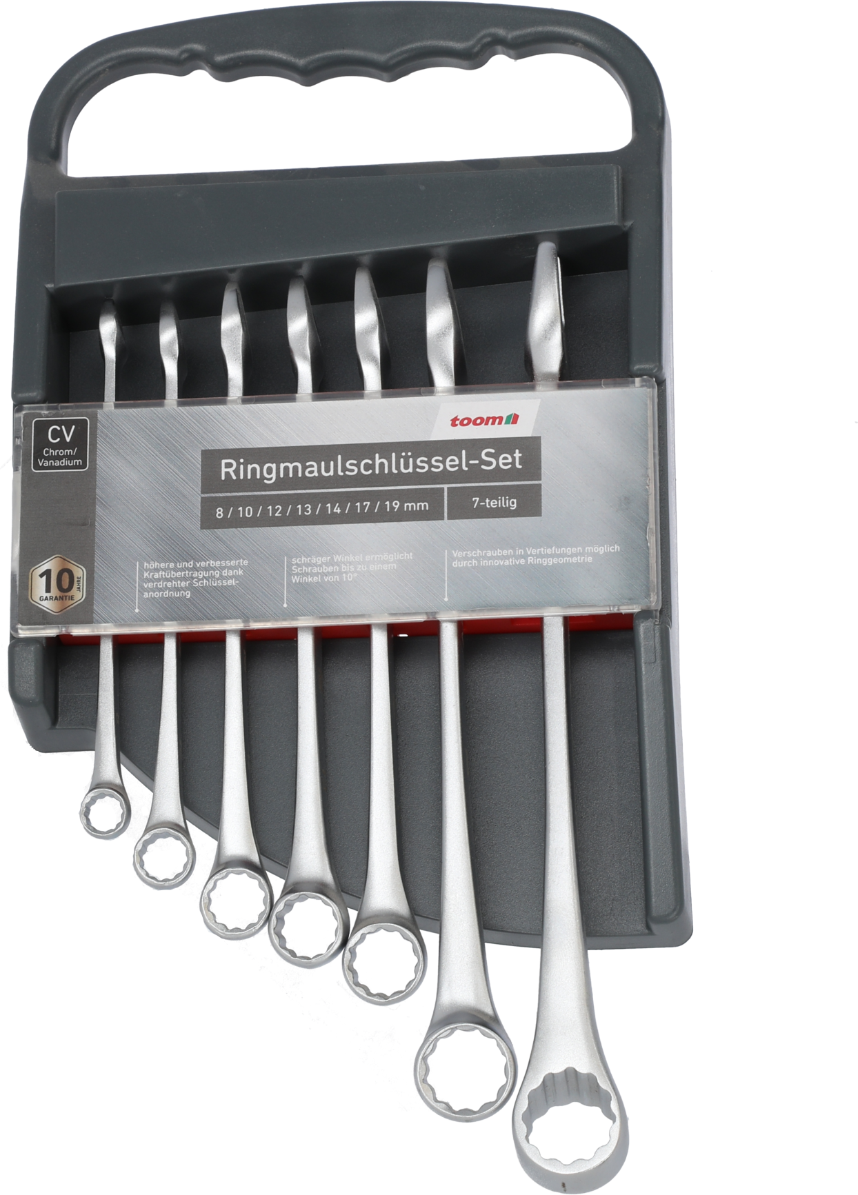 toom Ringmaulschlüssel-Set 7-teilig