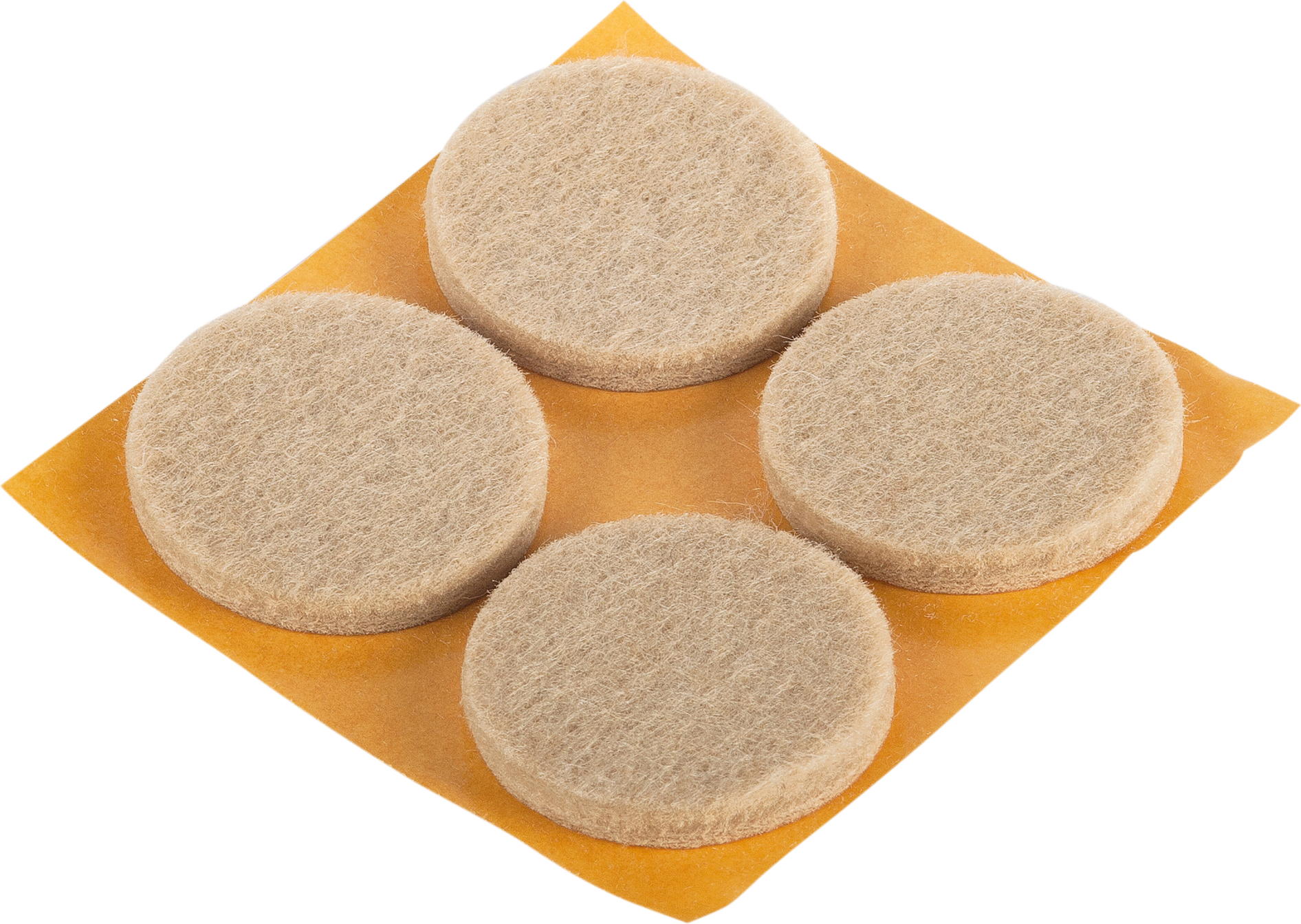 toom Parkettgleiter braun Ø 3,5 cm 4 Stück