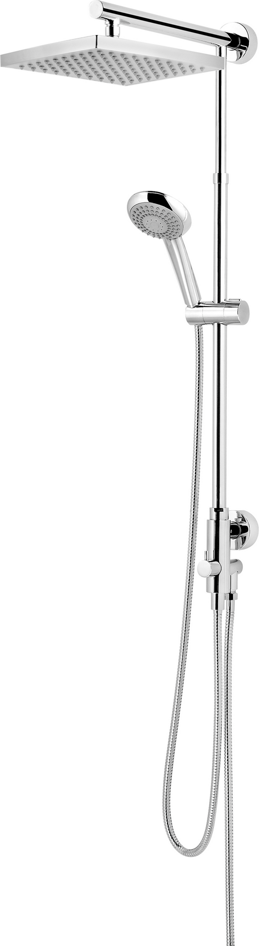 Thumbnail - Schulte Duschsystem 'Rain Classic Plus' mit Umsteller, eckig, 148 cm