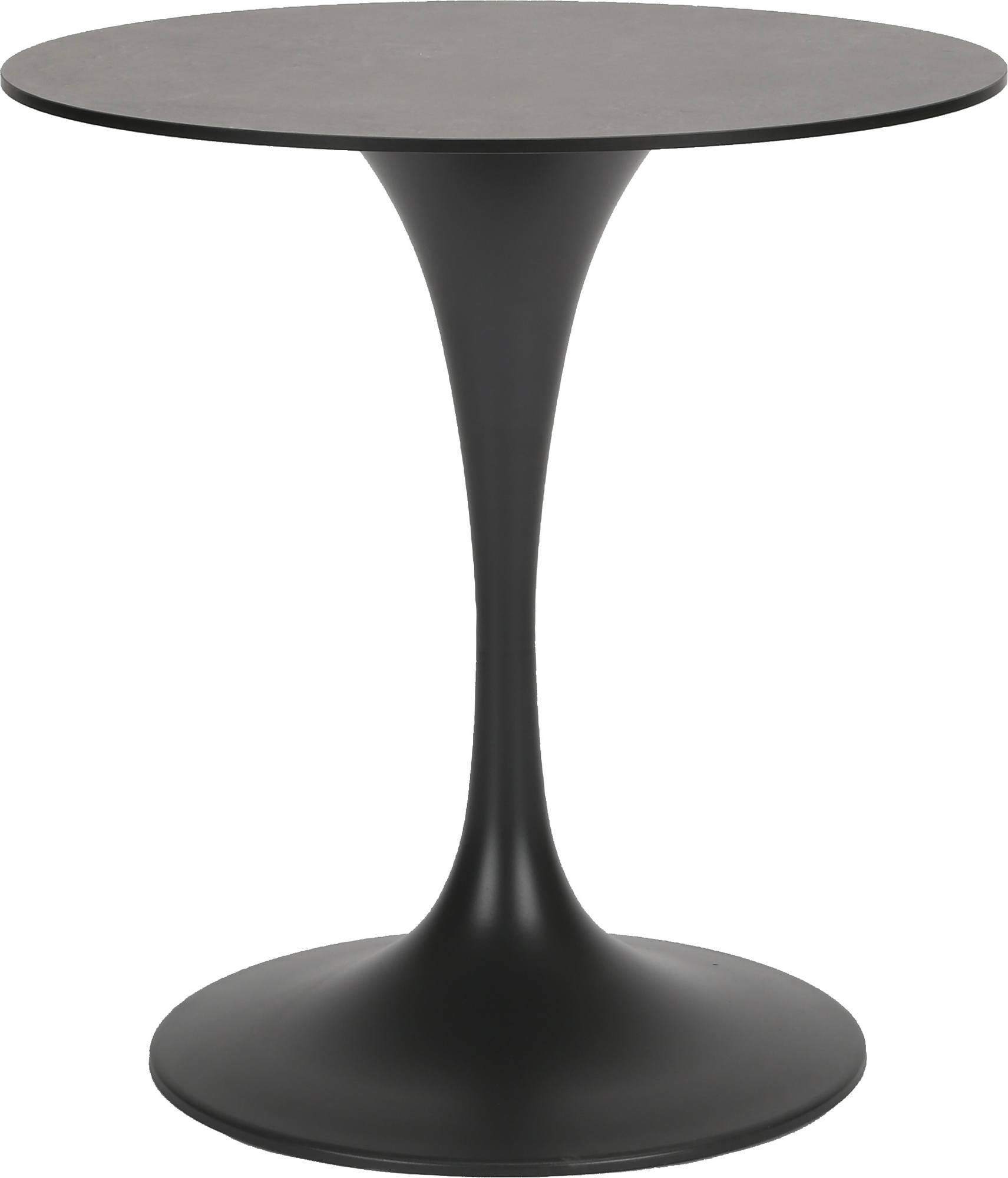 acamp Gartentisch 'Tulip' anthrazit/betongrau 80 x 72 x 80 cm