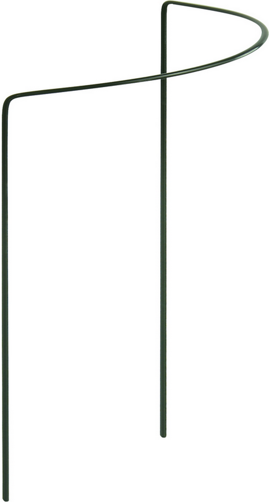 Strauchstütze Stahl beschichtet grün 35 x 40 cm