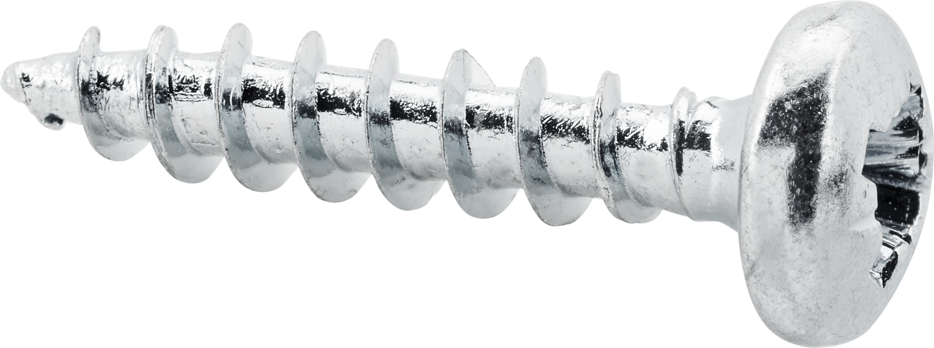 toom Flechtzaunschrauben PZ2 Kreuzschlitz Stahl verzinkt 4,0 x 20 mm 120 Stück