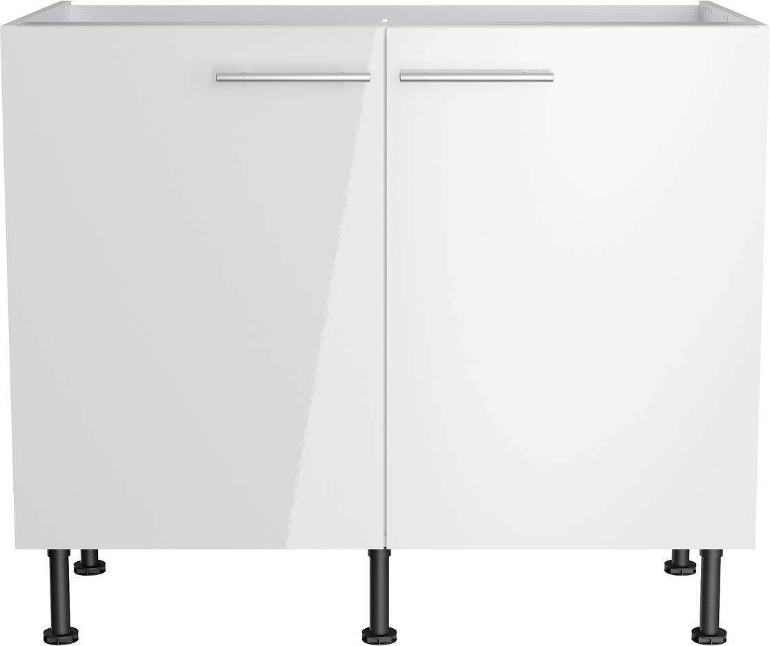 OPTIFIT Spülenschrank 'Optikomfort Rurik986' weiß 100 x 87 x 58,4 cm