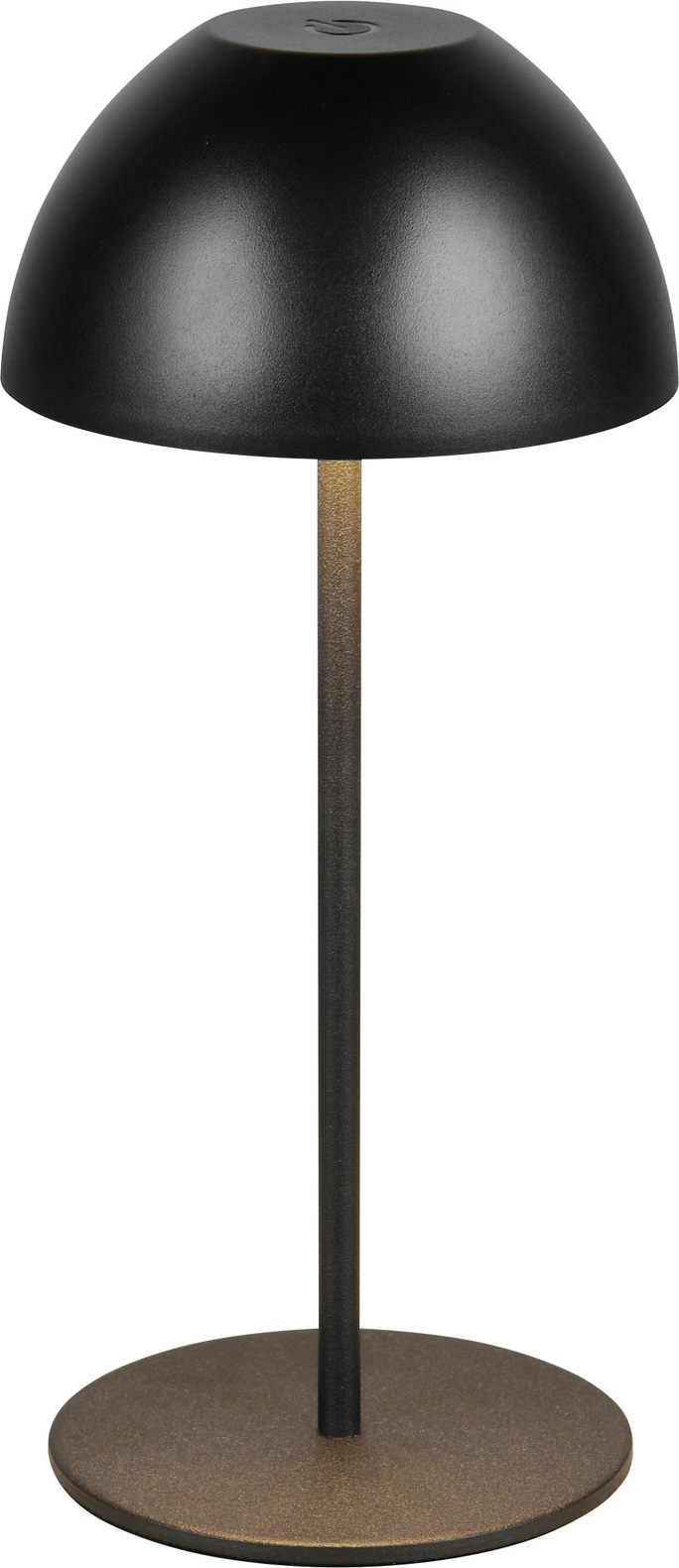 Reality Leuchten Akku-Tischleuchte 'Ortiz' schwarz 2 W