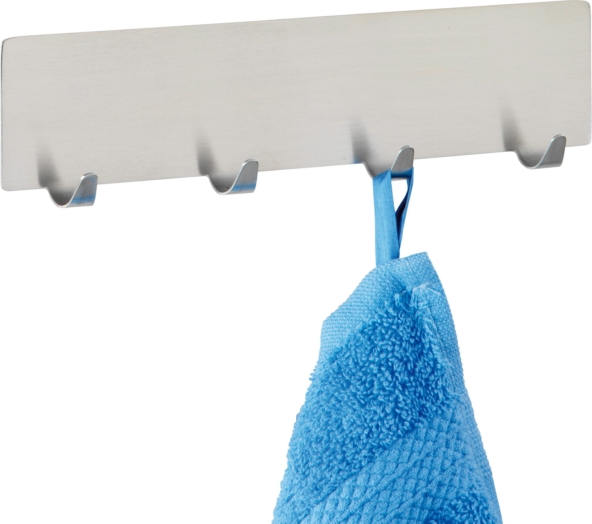 Wenko Hakenleiste 'Esperia' Edelstahl matt, 4 Haken