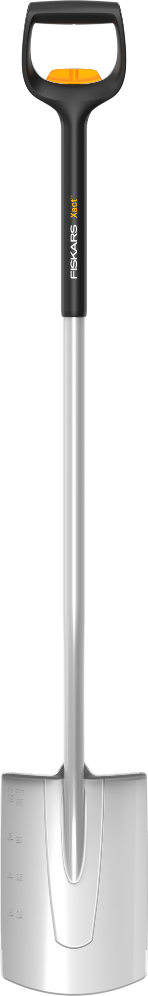 Fiskars Spaten 'Xact' Edelstahl 19 x 111 - 130 cm