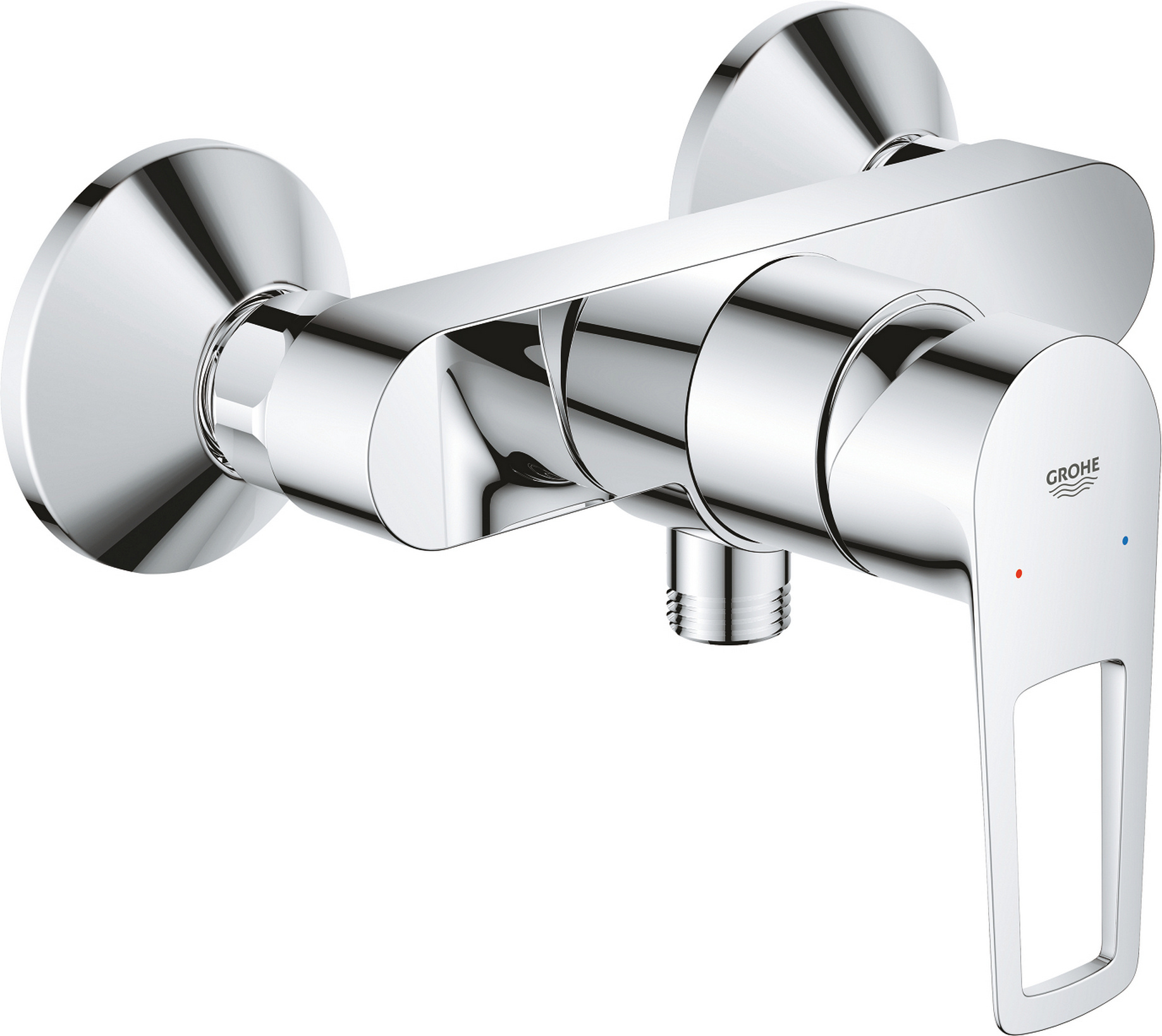 Grohe Brausearmatur 'Start Loop' chromfarben 15 x 13,4 cm