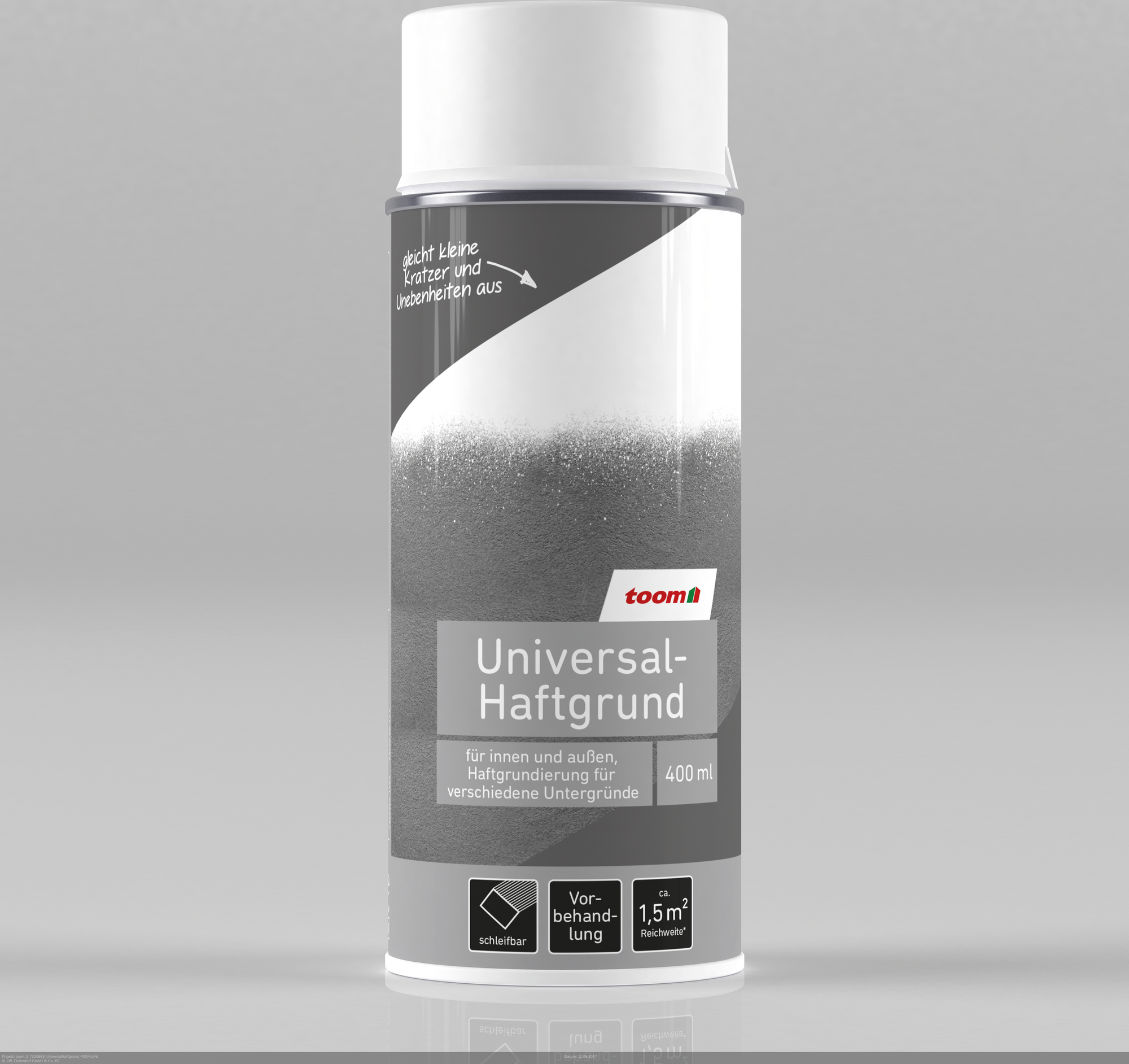 toom Haftgrundierung weiß seidenmatt 400 ml