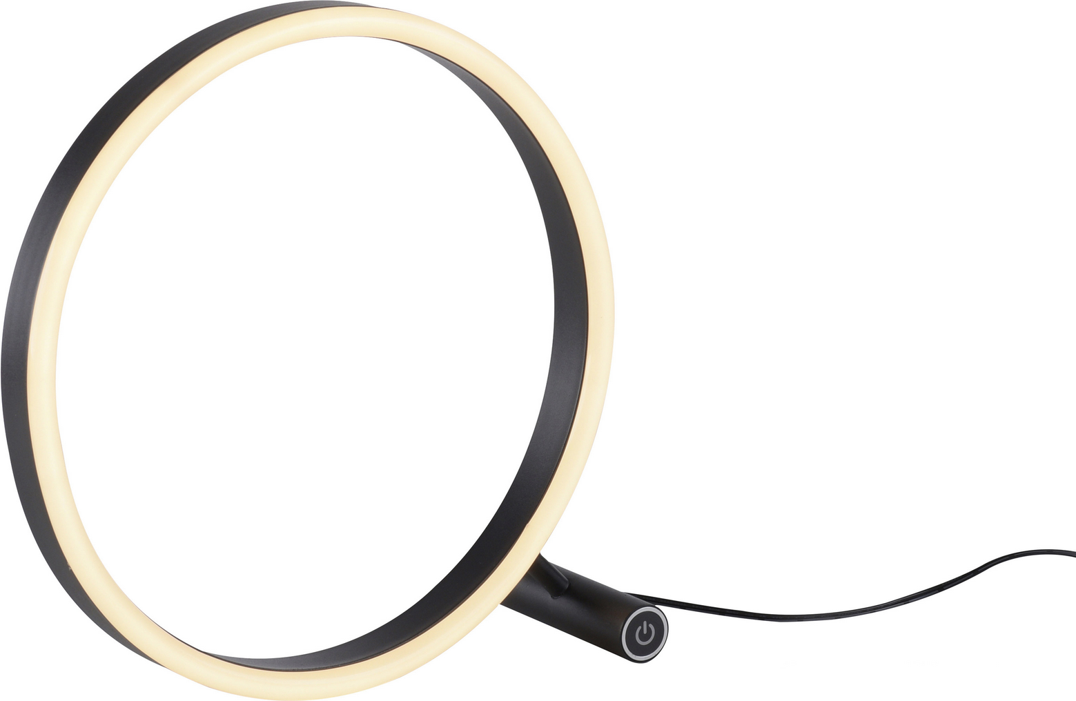 Just Light LED-Tischleuchte 'Ritus' anthrazit 10 x 28 x 28,5 cm