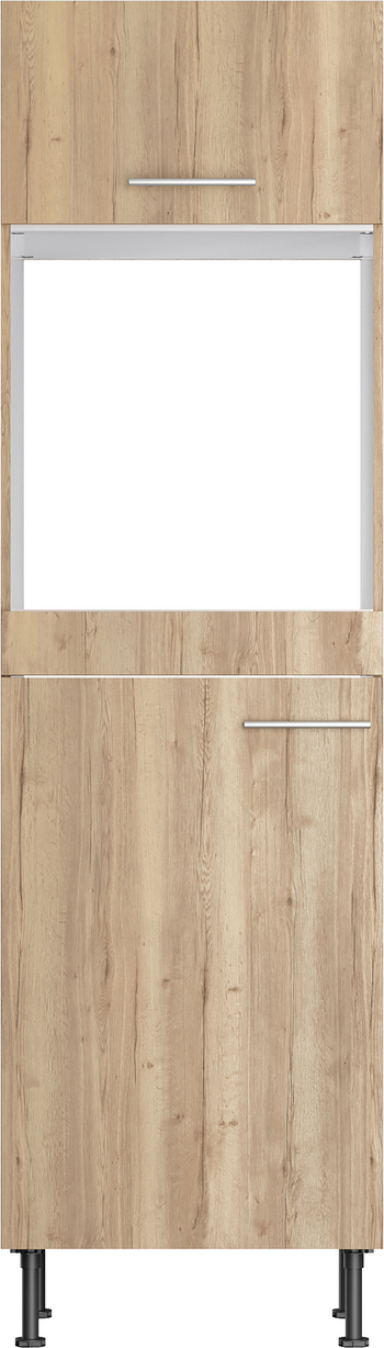 Thumbnail - OPTIFIT Hochschrank für Backofen und Kühlschrank 'Optikomfort Erik290' eichefarben 60 x 211,8 x 58,4 cm