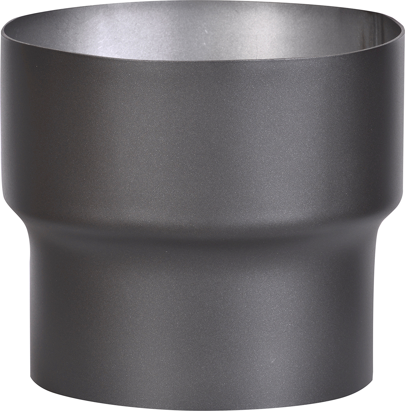 Firefix Erweiterung für Rauchrohre schwarz Ø 150/180 x 160 mm