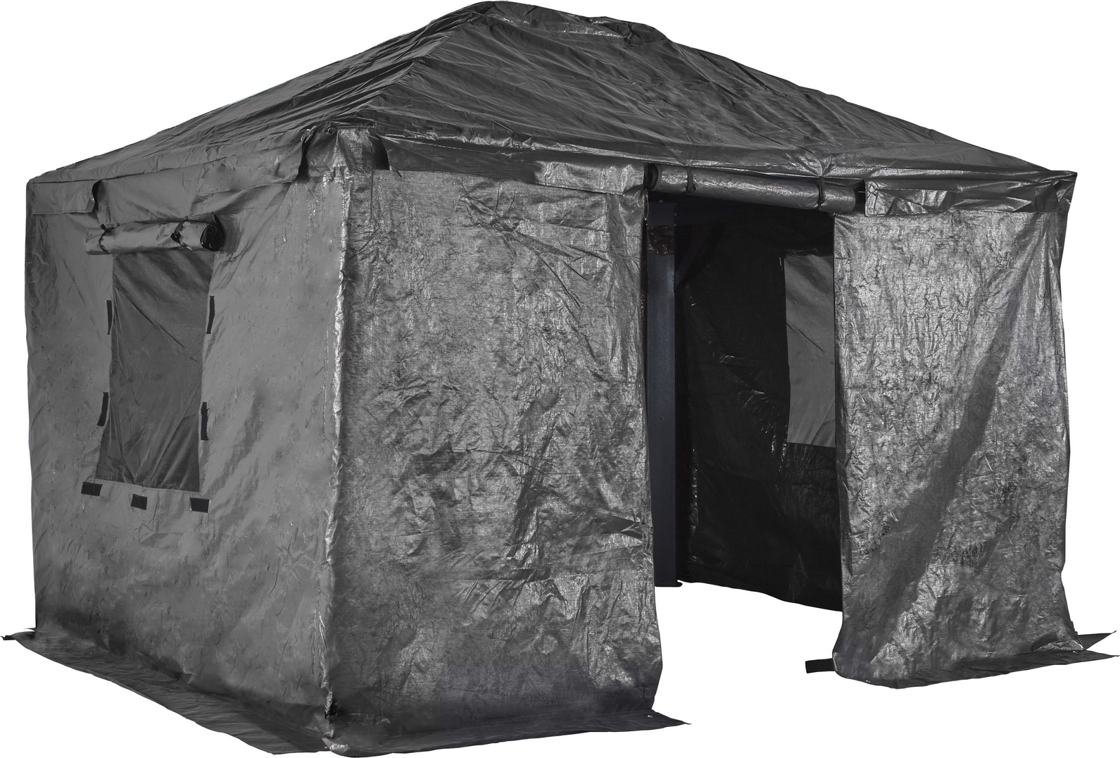 Sojag Winterabdeckung für Pavillon 10 x 10 grau Polyethylen