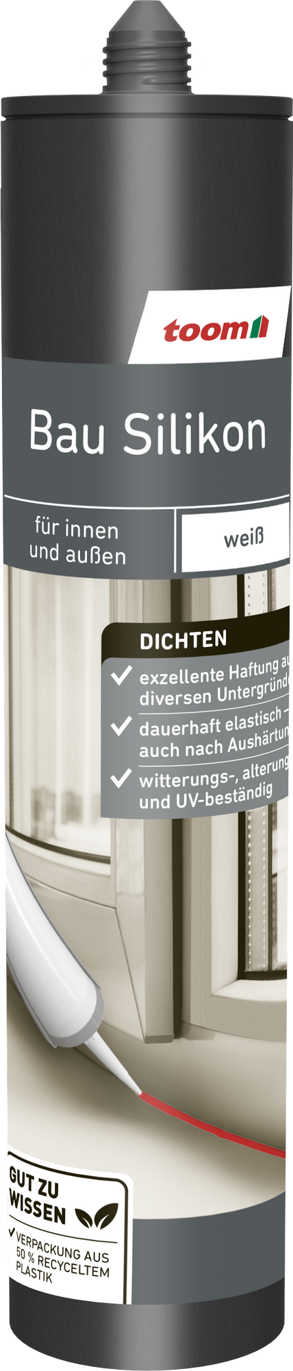 toom Bausilikon weiß 310 ml