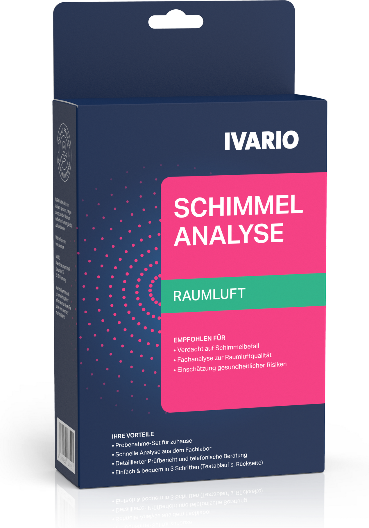 IVARIO Schimmeltest 'Raumluft' Laboranalyse