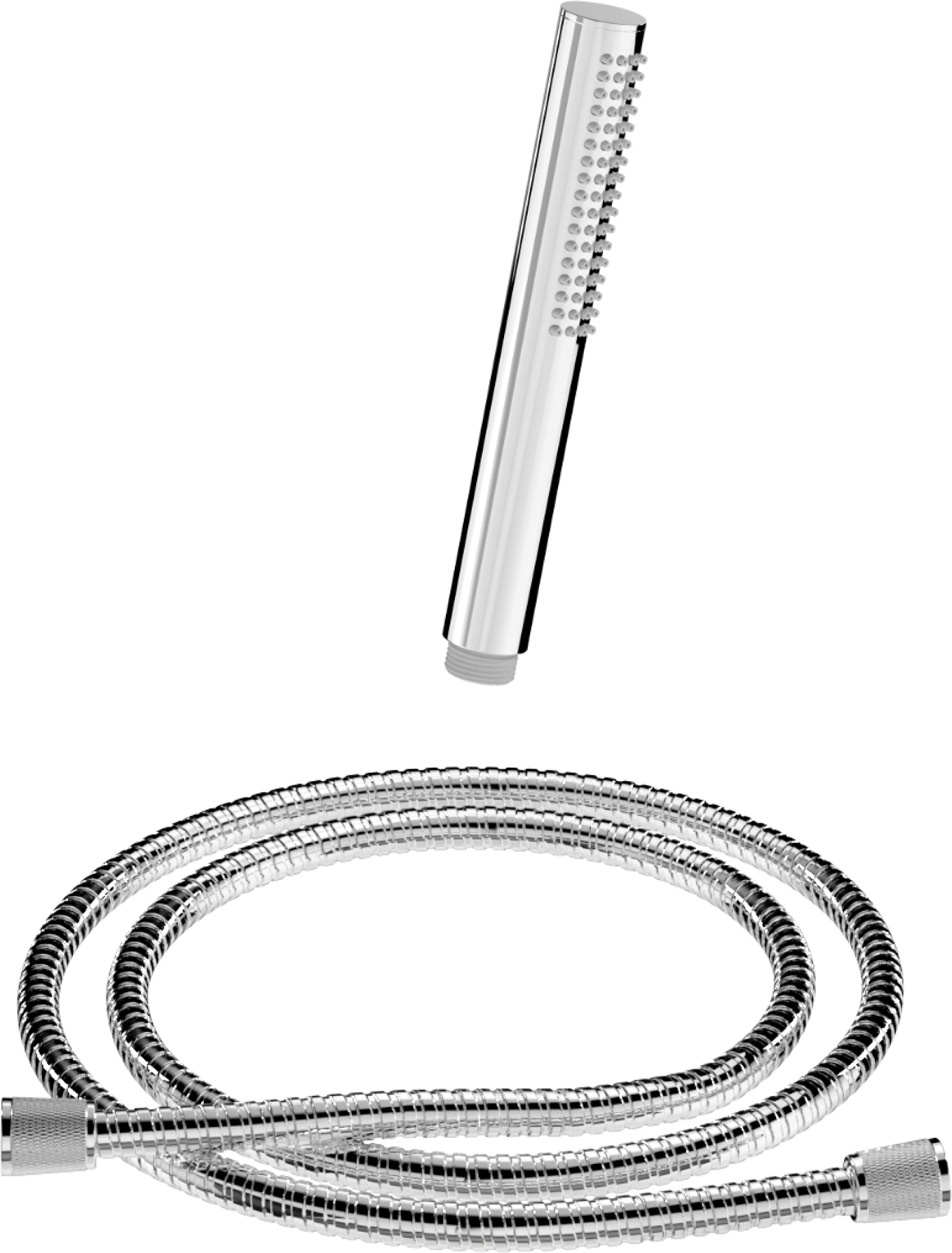 Thumbnail - Chris Bergen Handbrause mit Brauseschlauch chromfarben 150 cm