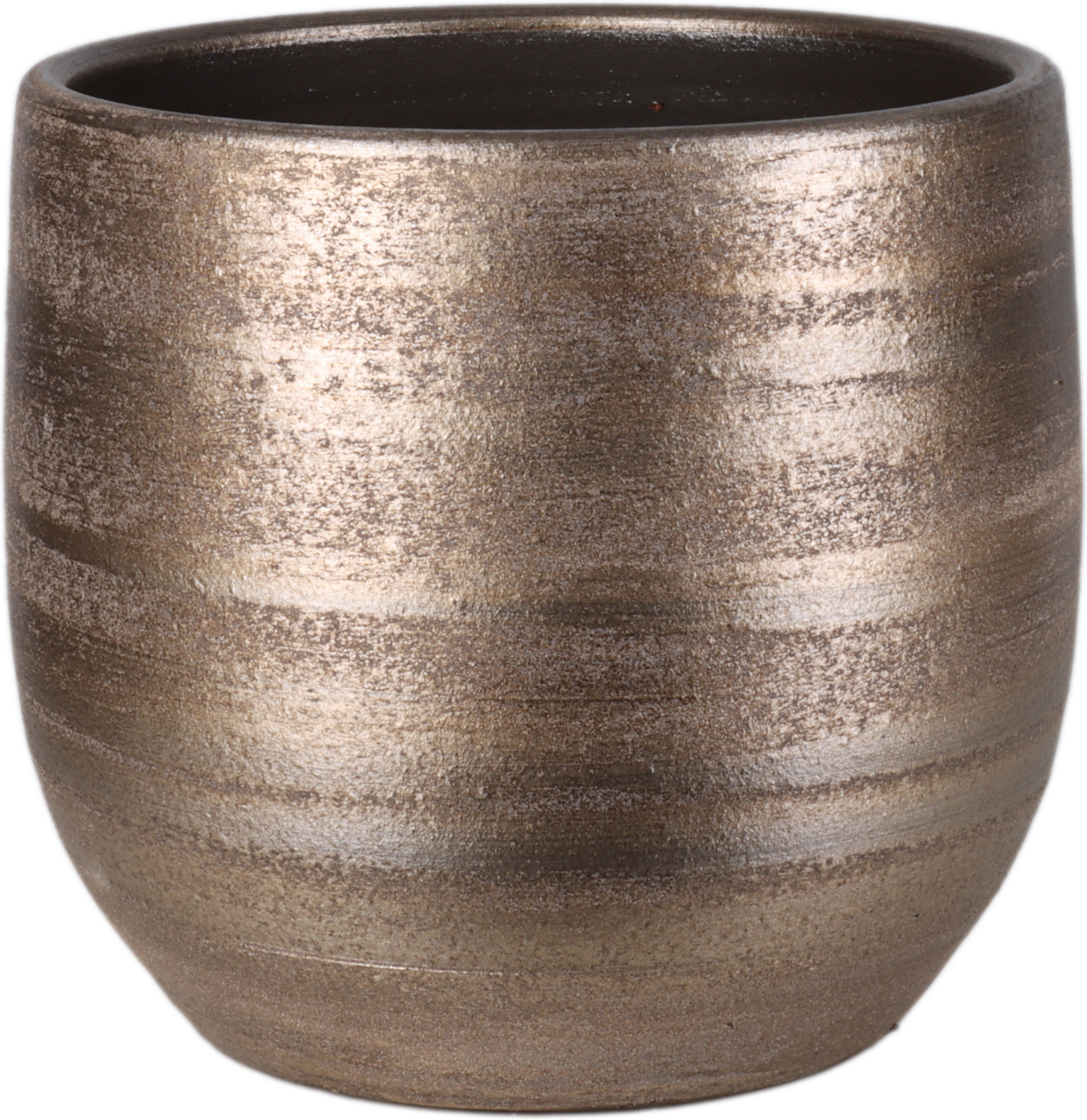 Übertopf 'Amora' Keramik champagner Ø 21 x 19 cm