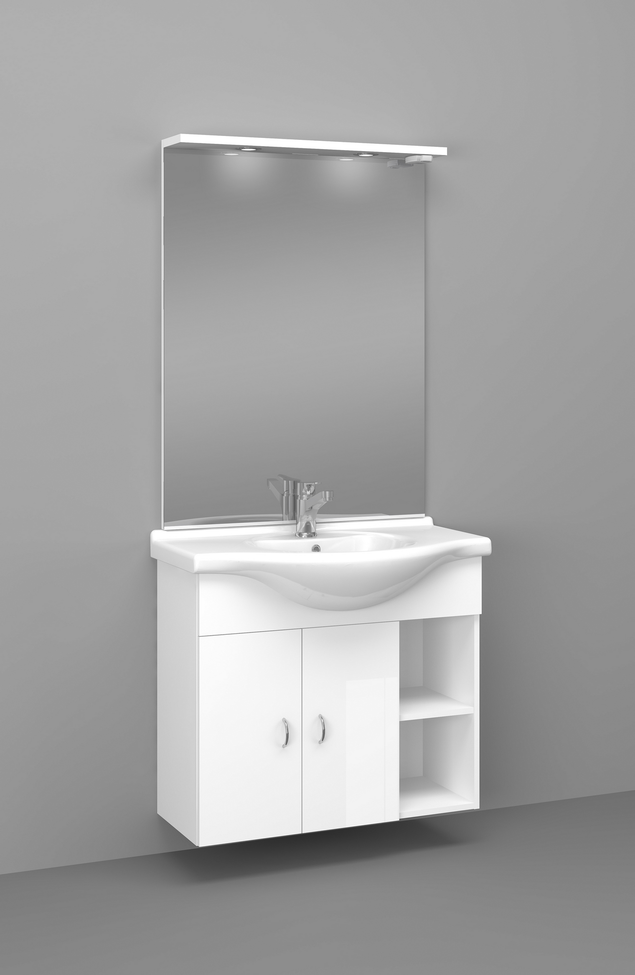 Astor Badmöbelset 'Jesolo' 3-teilig weiß