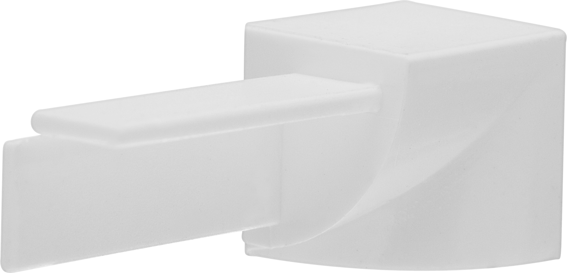 alfer PVC-Inneneck weiß, Breite 8 mm