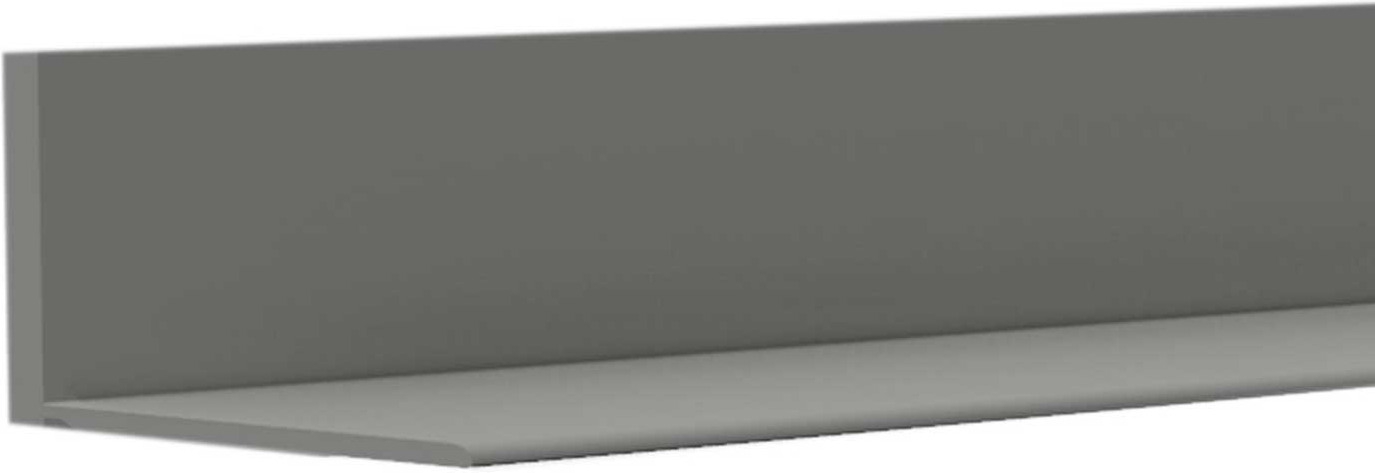 Doellken Knickwinkel 'Basic' grau 5 m