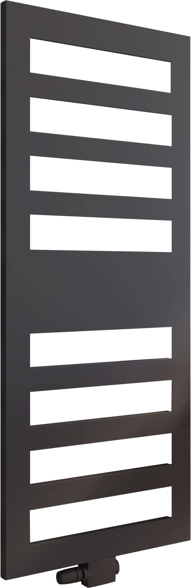 Schulte Badheizkörper 'Münster' mattschwarz 154,3 x 60,5 cm